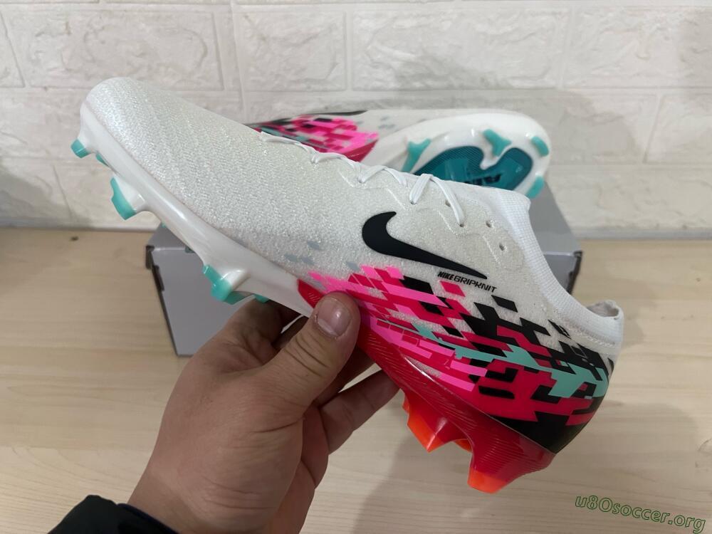 Nike Air Zoom Mercurial Vapor 16 Elite FG Football Boots - White/Black/Red