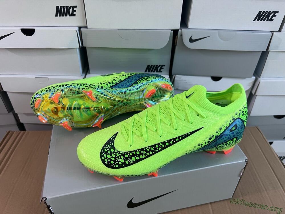 Nike Air Zoom Mercurial Vapor 16 Elite FG Football Boots - Yellow/Black/Orange