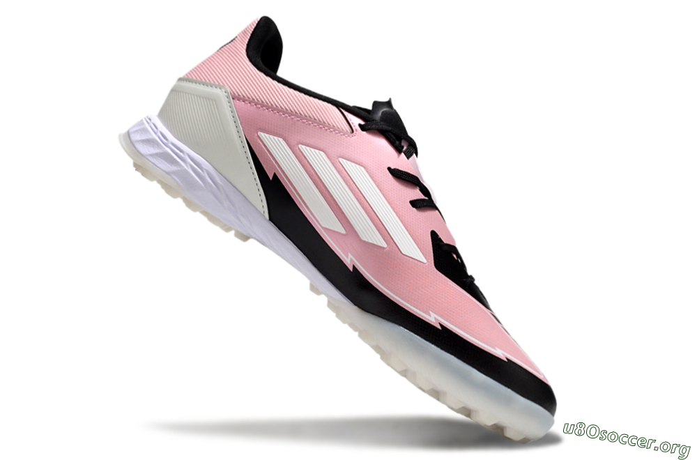 Adidas F50 Pro TF Football Shoes - Pink/Black/White 4