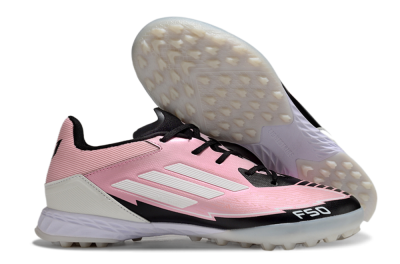 Adidas F50 Pro TF Football Shoes - Pink/Black/White