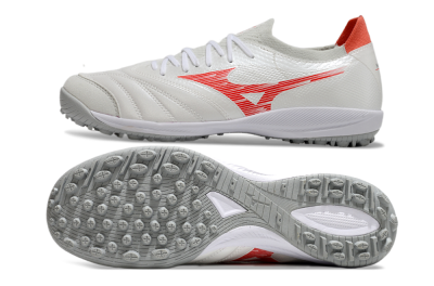 Mizuno Morelia Neo Sala TF Football Shoes - Grey/Red/White