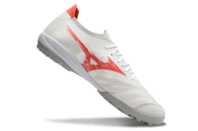 Mizuno Morelia Neo Sala TF Football Shoes - Grey/Red/White
