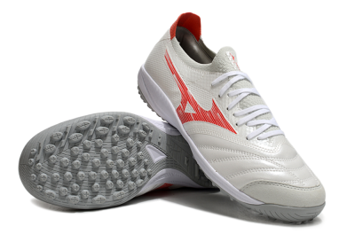 Mizuno Morelia Neo Sala TF Football Shoes - Grey/Red/White