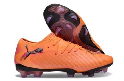 Puma Future 8 Ultimate FG Football Boots - Orange/Purple/Grey