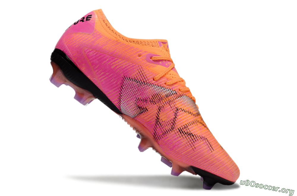 Puma Future 8 Ultimate FG Football Boots - Orange/Purple/Grey 4