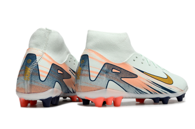 Nike Air Zoom Mercurial Superfly 10 Academy AG Football Boots - Jade/Gold/Pink