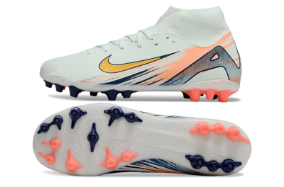 Nike Air Zoom Mercurial Superfly 10 Academy AG Football Boots - Jade/Gold/Pink