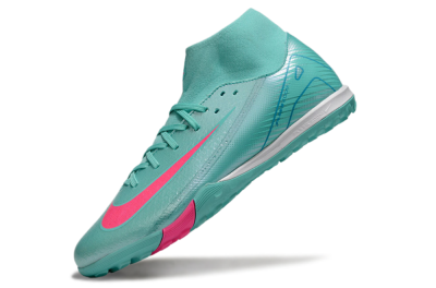 Nike Air Zoom Mercurial Superfly 10 Academy TF Football Shoes - Jade/Pink/White