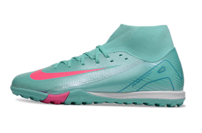 Nike Air Zoom Mercurial Superfly 10 Academy TF Football Shoes - Jade/Pink/White