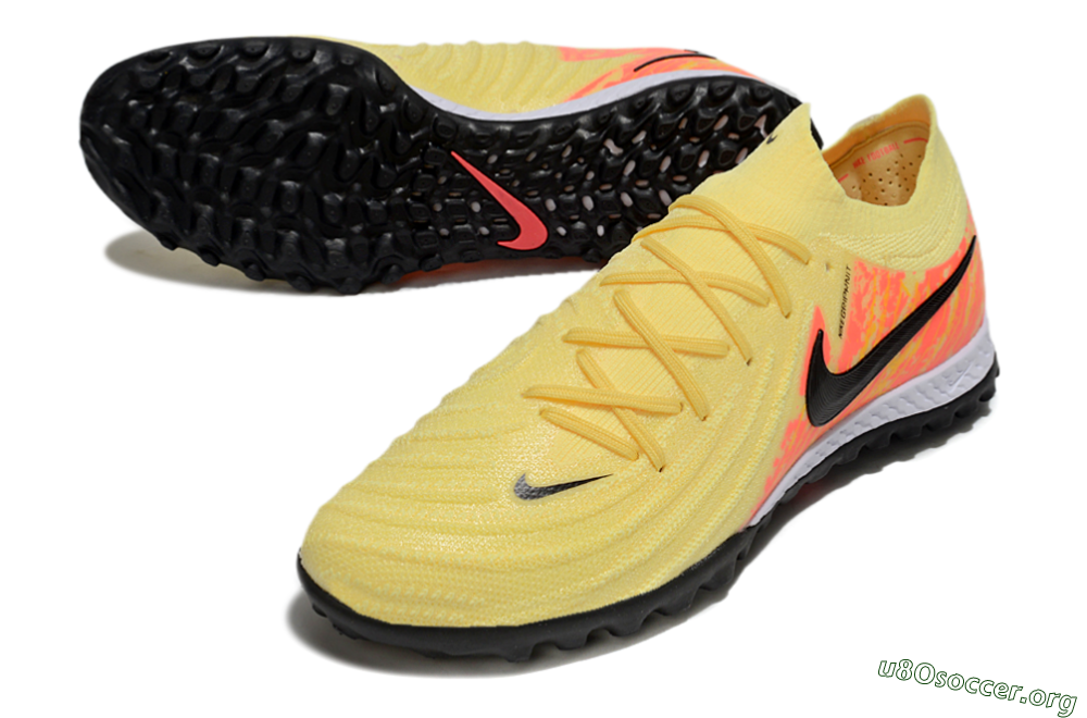 Nike Phantom GX 2 Elite TF Football Shoes - Yellow/Black/Red 0