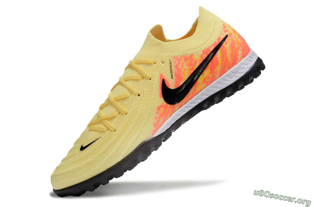 Nike Phantom GX 2 Elite TF Football Shoes - Yellow/Black/Red 5
