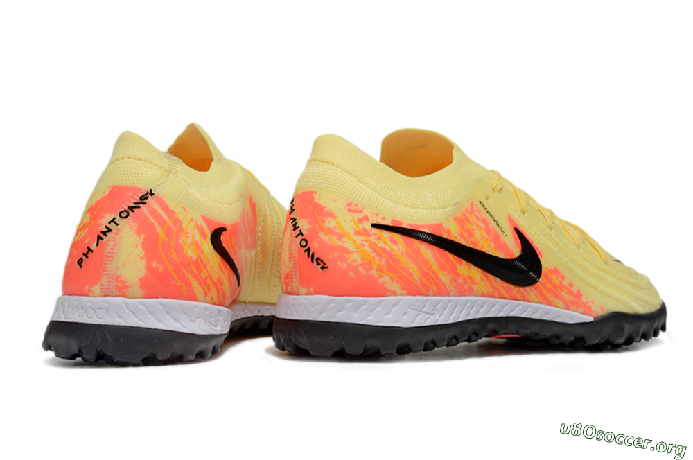 Nike Phantom GX 2 Elite TF Football Shoes - Yellow/Black/Red 6