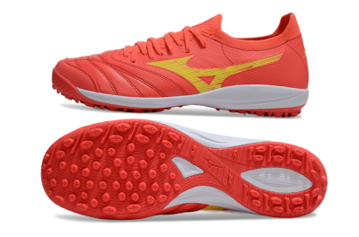 Mizuno Morelia Neo Sala TF Football Shoes - Red/Yellow/White
