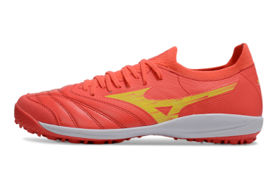 Mizuno Morelia Neo Sala TF Football Shoes - Red/Yellow/White