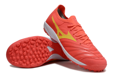 Mizuno Morelia Neo Sala TF Football Shoes - Red/Yellow/White
