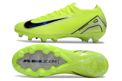 Nike Air Zoom Mercurial Vapor 16 Elite AG Football Boots - Yellow/Silver/Black