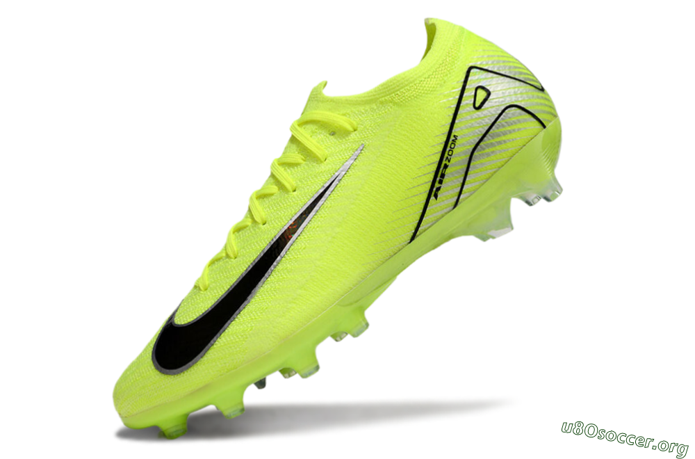 Nike Air Zoom Mercurial Vapor 16 Elite AG Football Boots - Yellow/Silver/Black 5