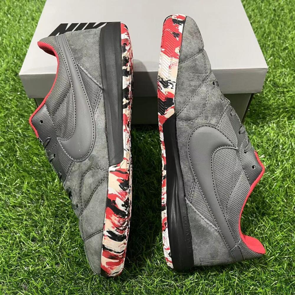 Nike Premier 2 Sala IC Football Shoes - Grey/Black/Red