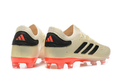Adidas Copa Pure 2+ FG Football Boots - Beige/Black/Red