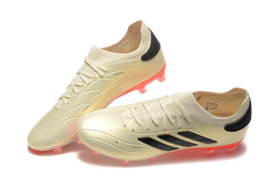 Adidas Copa Pure 2+ FG Football Boots - Beige/Black/Red