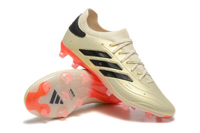Adidas Copa Pure 2+ FG Football Boots - Beige/Black/Red
