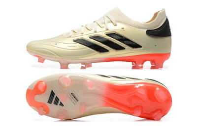 Adidas Copa Pure 2+ FG Football Boots - Beige/Black/Red