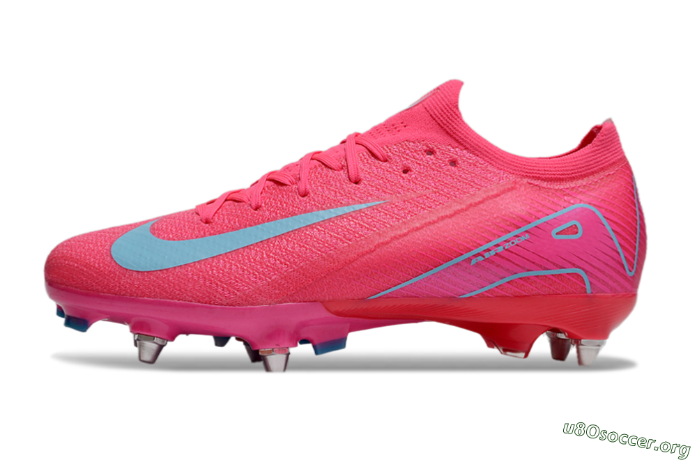 Nike Air Zoom Mercurial Vapor 16 Elite SG Football Boots - Pink/Jade 3