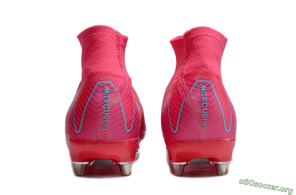 Nike Air Zoom Mercurial Superfly 10 Elite SG Football Boots - Pink/Jade 5