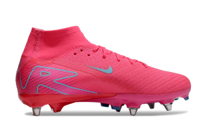 Nike Air Zoom Mercurial Superfly 10 Elite SG Football Boots - Pink/Jade