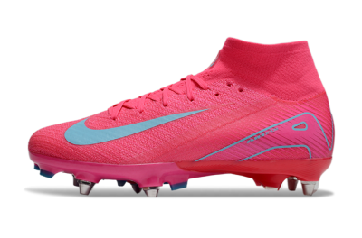 Nike Air Zoom Mercurial Superfly 10 Elite SG Football Boots - Pink/Jade