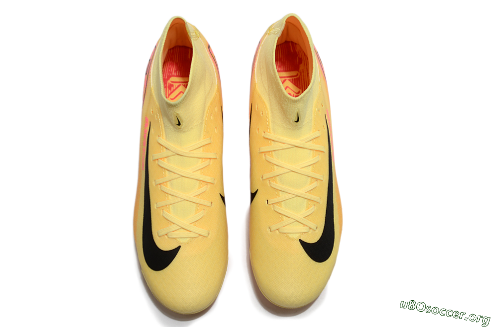 Nike Air Zoom Mercurial Superfly 10 Academy AG Football Boots - Yellow/Black/Red 4