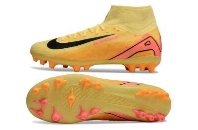 Nike Air Zoom Mercurial Superfly 10 Academy AG Football Boots - Yellow/Black/Red