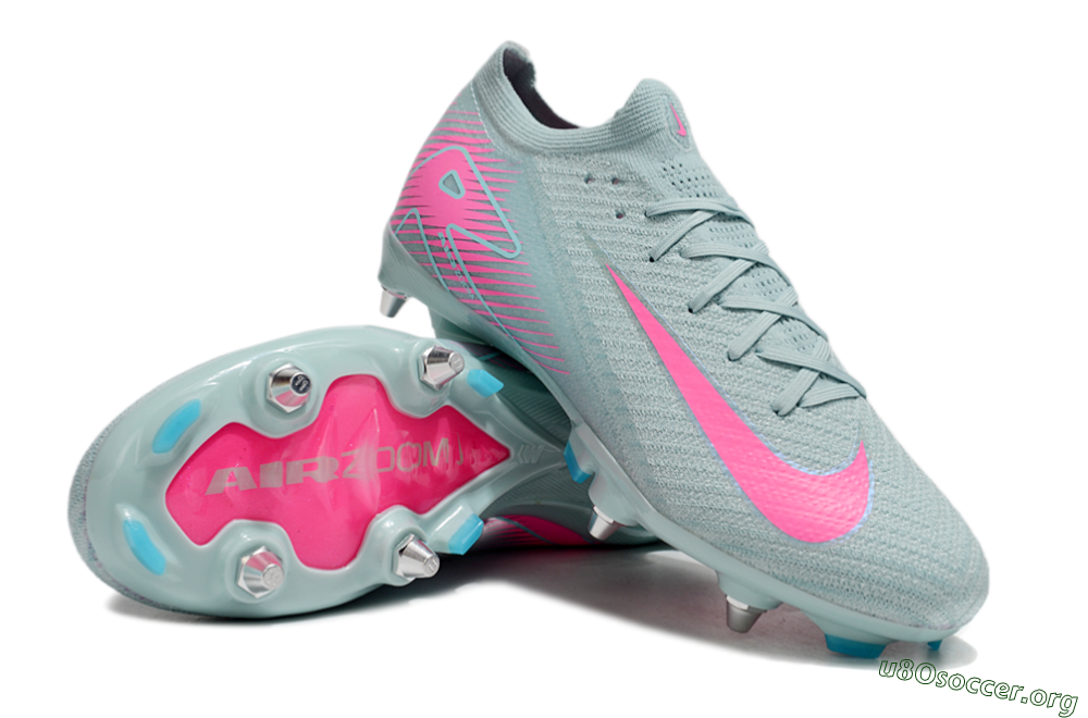 Nike Air Zoom Mercurial Vapor 16 Elite SG Football Boots - Jade/Pink 0