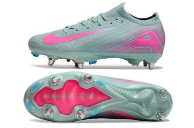 Nike Air Zoom Mercurial Vapor 16 Elite SG Football Boots - Jade/Pink