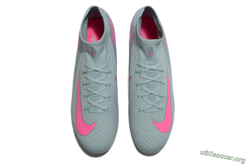 Nike Air Zoom Mercurial Superfly 10 Elite SG Football Boots - Jade/Pink 4