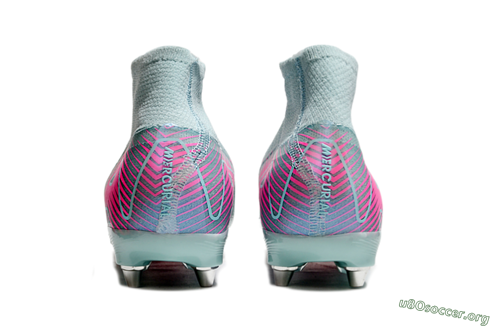 Nike Air Zoom Mercurial Superfly 10 Elite SG Football Boots - Jade/Pink 5