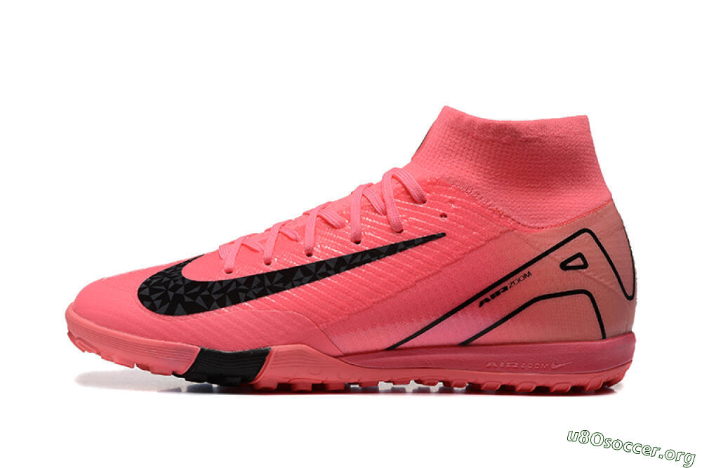 Nike Air Zoom Mercurial Superfly 10 Elite TF Football Shoes - Red/Black 3