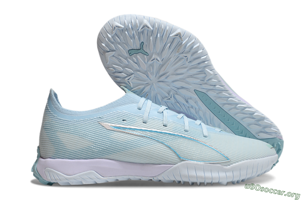 Puma Ultra Ultimate TF Football Boots - Jade/Silver/Blue 2