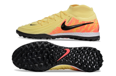 Nike Phantom Luna Elite NU TF Football Shoes - Yellow/Black/Red