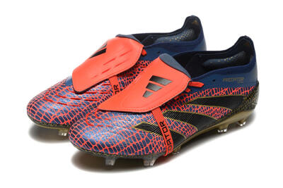 Adidas Predator Elite 25 Foldover Tongue FG Football Boots - Red/Blue/Gold