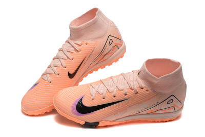 Nike Air Zoom Mercurial Superfly 10 Elite TF Football Shoes - Pink/Purple/Black