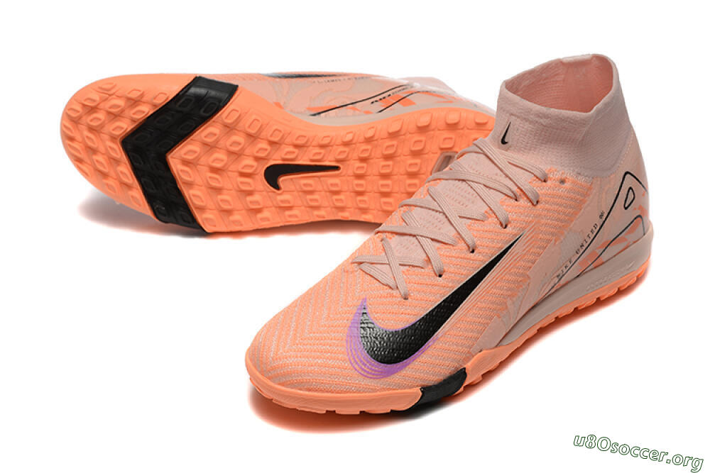 Nike Air Zoom Mercurial Superfly 10 Elite TF Football Shoes - Pink/Purple/Black 0
