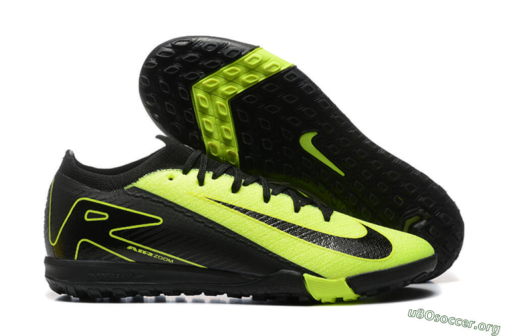 Nike Air Zoom Mercurial Vapor 16 Elite TF Football Shoes - Yellow/Black 2