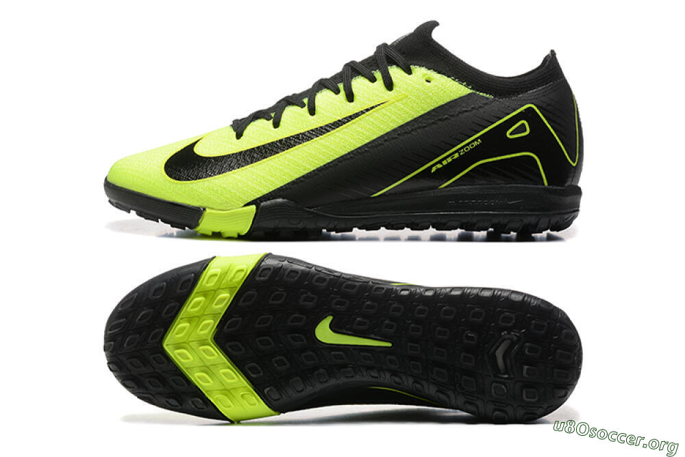 Nike Air Zoom Mercurial Vapor 16 Elite TF Football Shoes - Yellow/Black 1