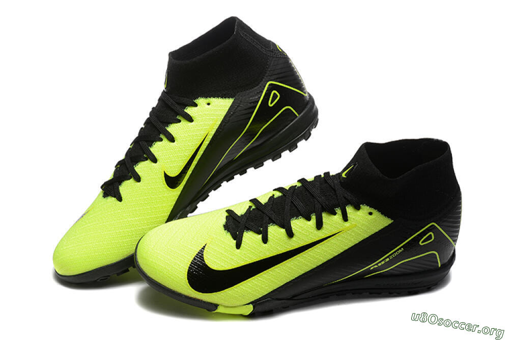 Nike Air Zoom Mercurial Superfly 10 Elite TF Football Shoes - Yellow/Black 6