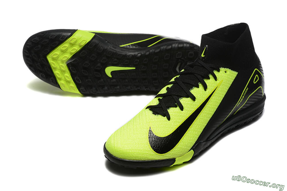 Nike Air Zoom Mercurial Superfly 10 Elite TF Football Shoes - Yellow/Black 0