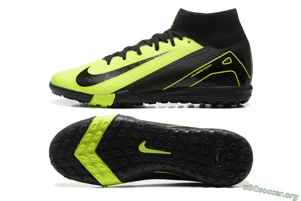 Nike Air Zoom Mercurial Superfly 10 Elite TF Football Shoes - Yellow/Black 1
