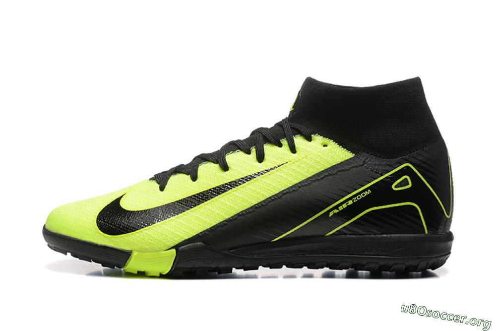 Nike Air Zoom Mercurial Superfly 10 Elite TF Football Shoes - Yellow/Black 3