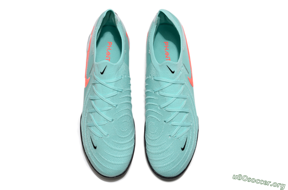 Nike Phantom Luna Elite TF Football Shoes - Jade/Red/White 4