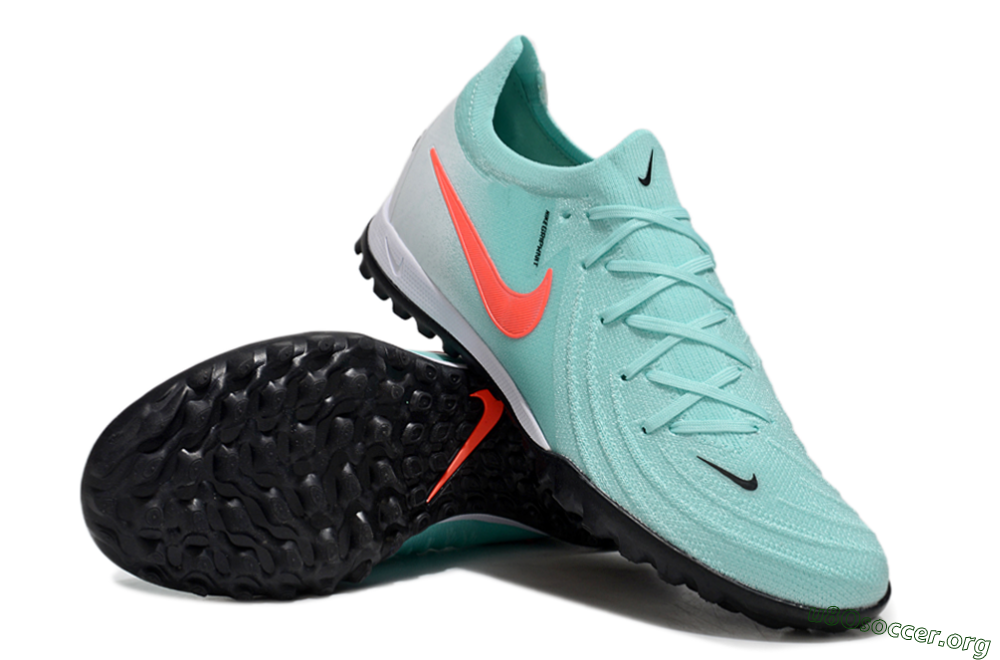 Nike Phantom Luna Elite TF Football Shoes - Jade/Red/White 0